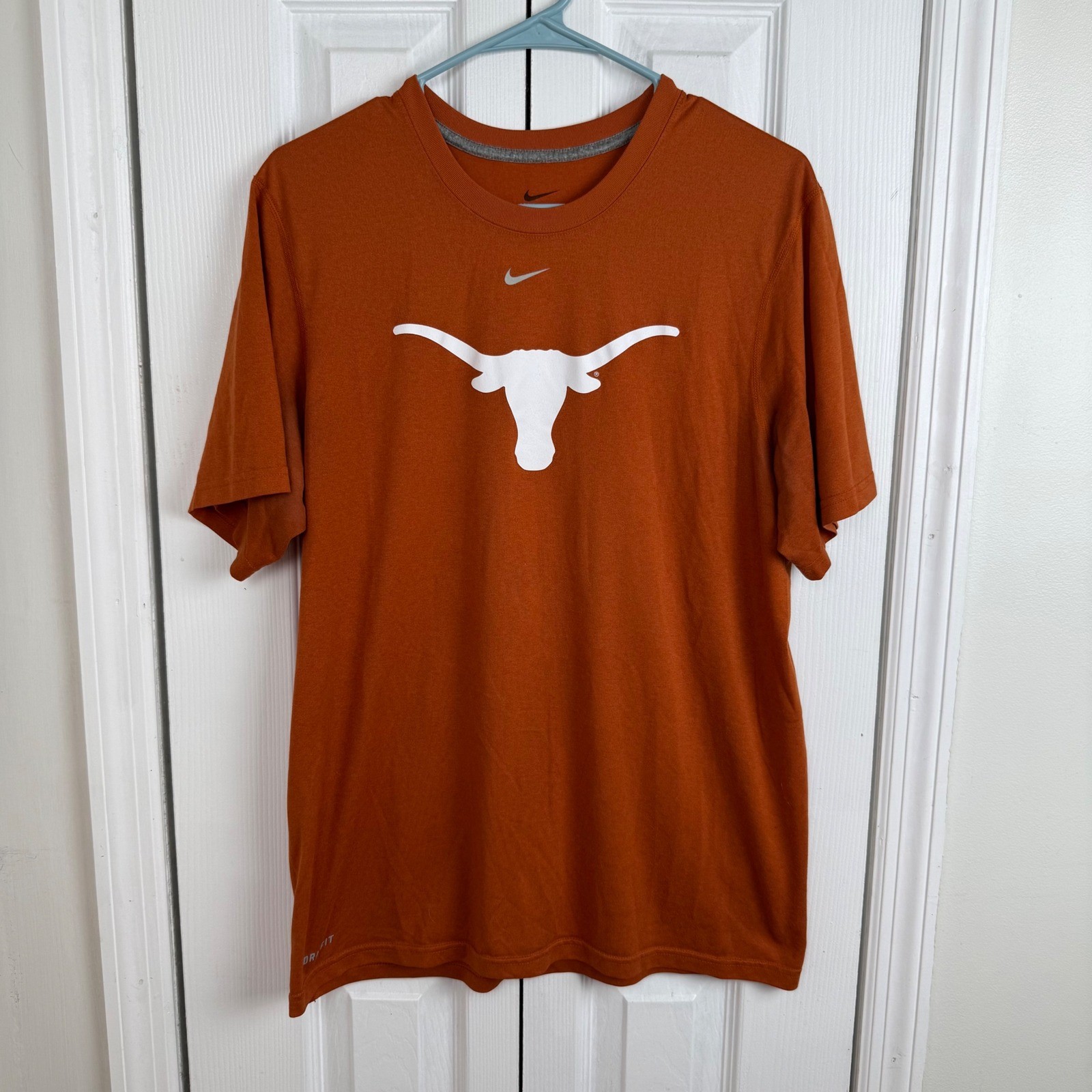 Nike Mens Texas Longhorns Dri-FIT T-Shirt Burnt Orange Size Medium NCAA Fan Gear