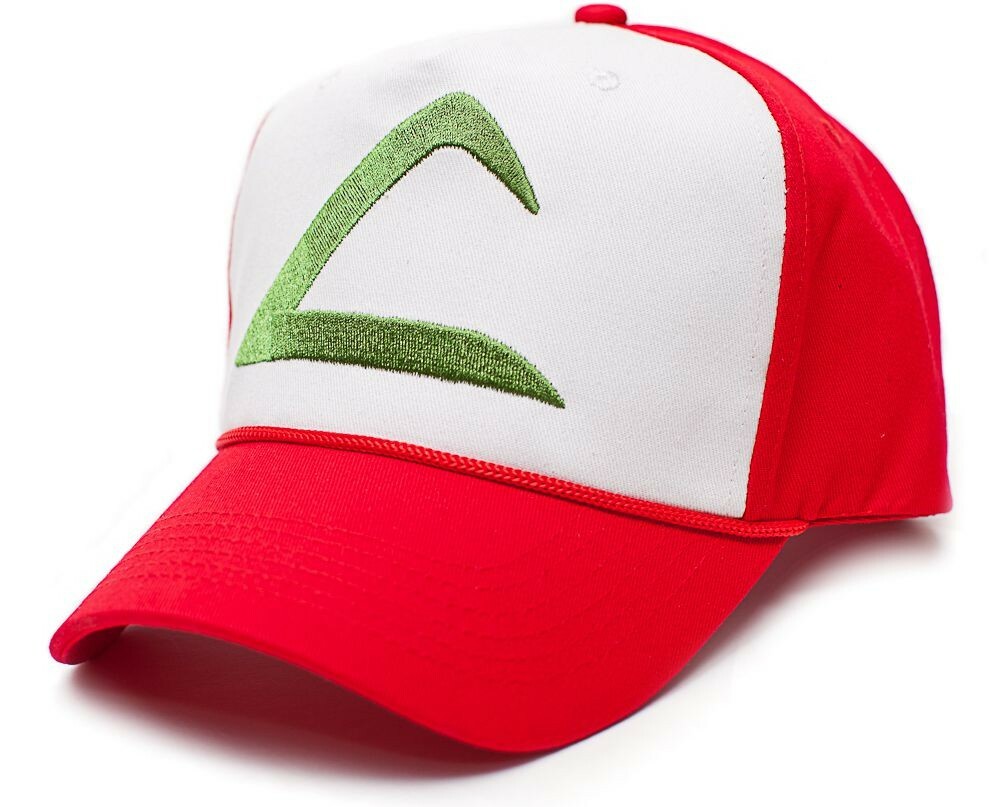 POKEMON Cosplay Hat ASH KETCHUM EMBROIDERED Cap Adult Adjustable Snapback