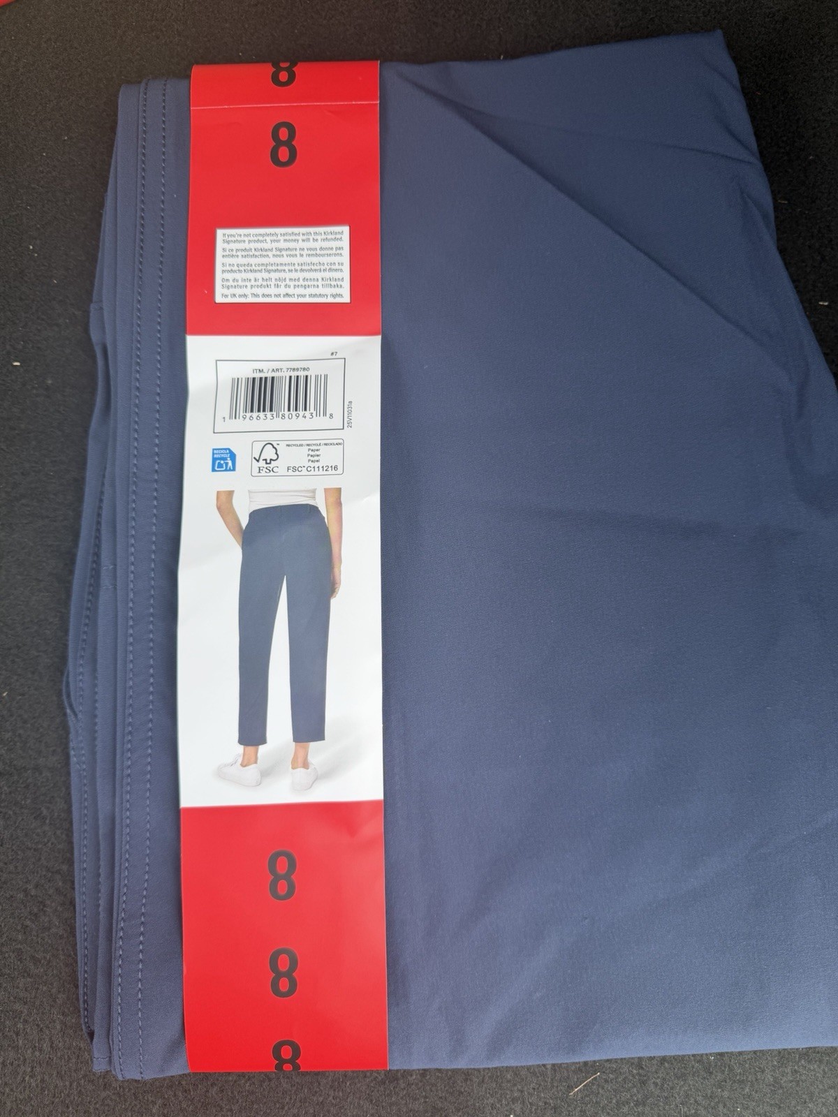 Kirkland Ladies Travel Pants Navy Blue Size 8 | Costco Find | Amazing Fit NEW