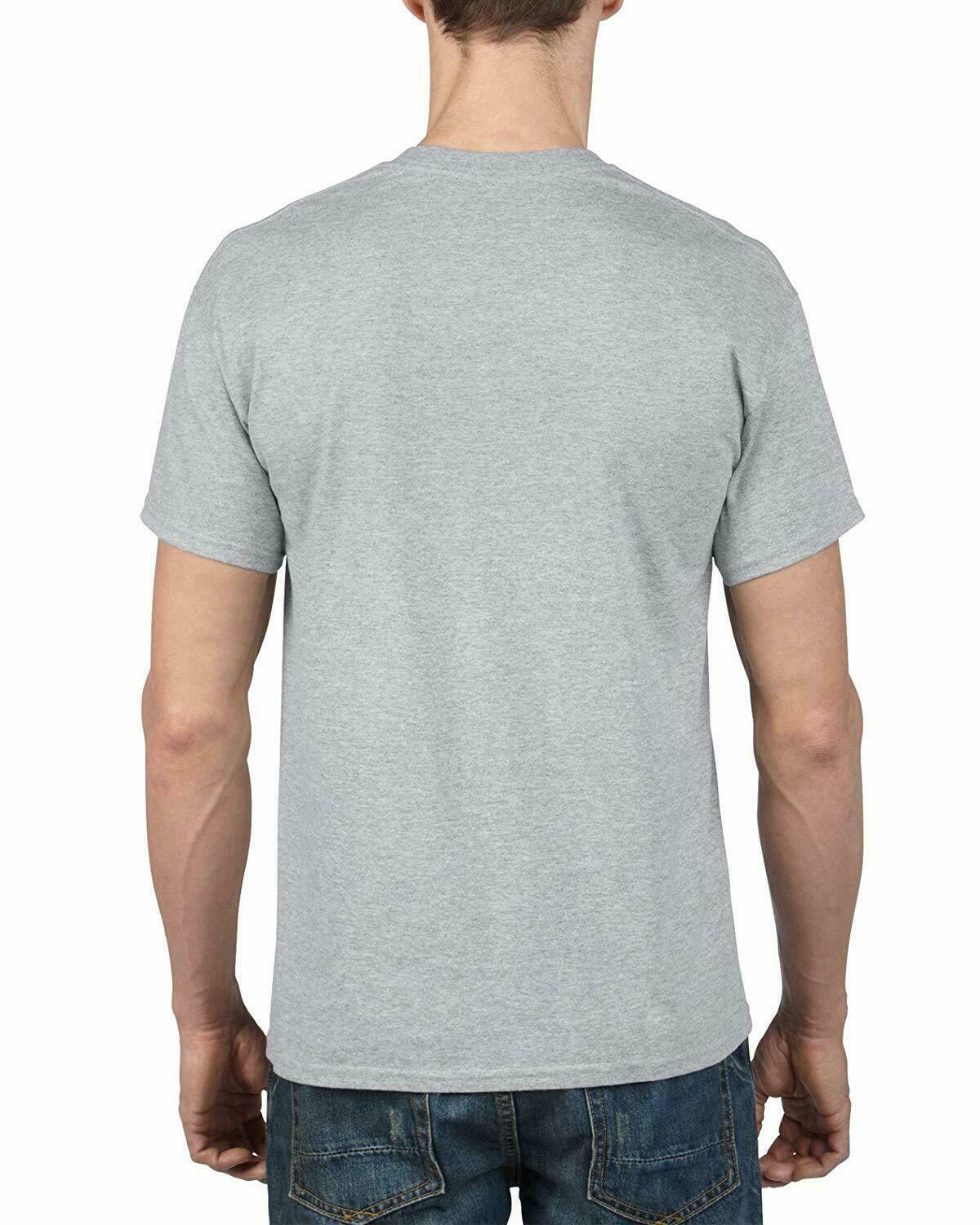 Gildan Men’s DryBlend Adult T-Shirt, 2-Pack, Sport, Sport Grey, Size Medium NEW