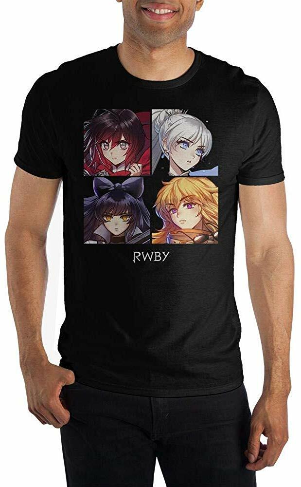 **Legit** RWBY Ruby Weiss Blake Yang Team Graphic Anime Authentic T-Shirt TS8HCA