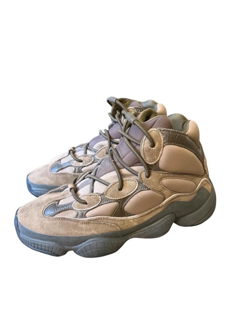 Adidas Yeezy 500 High Taupe Black GX4553 Men size 11.5 EUC