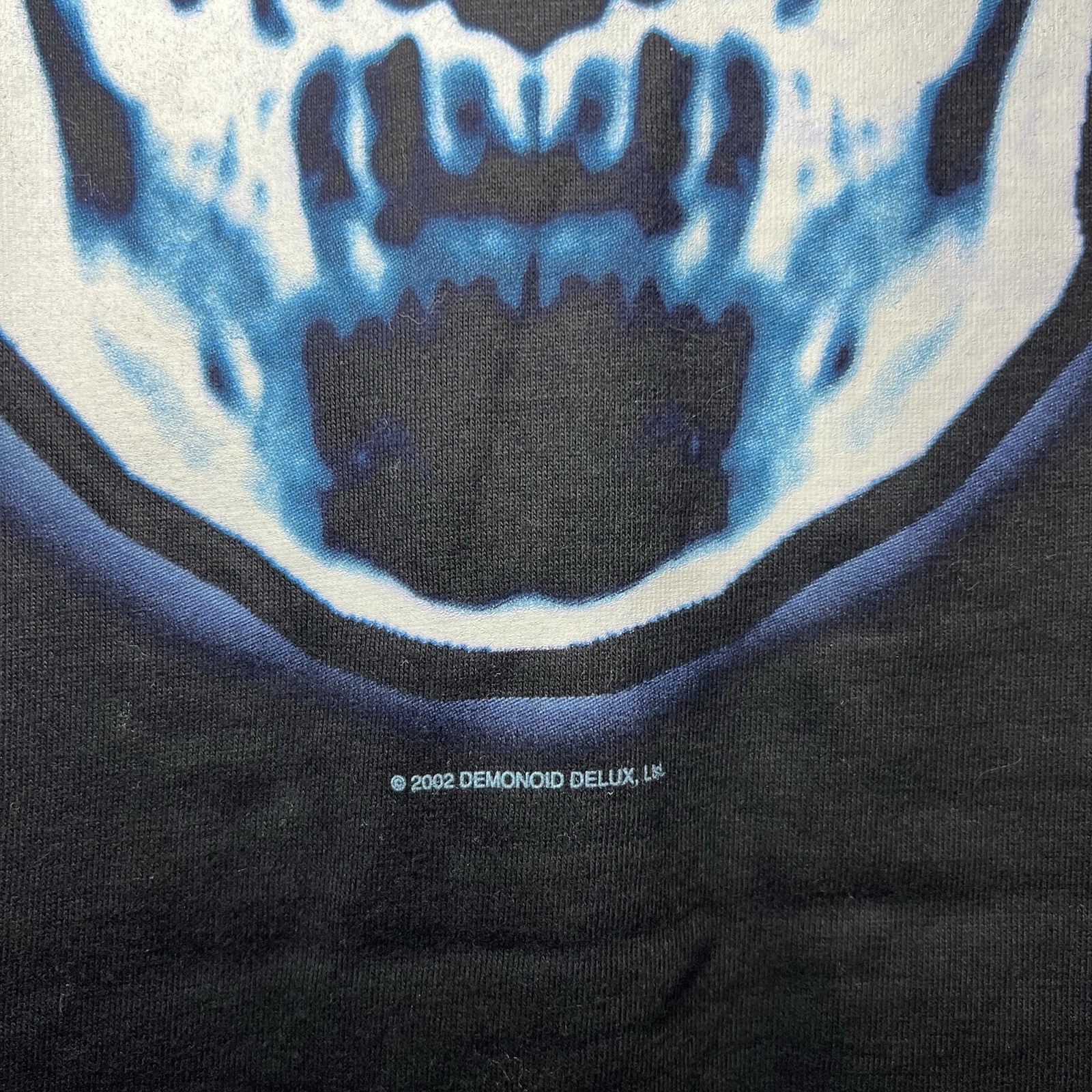 Vintage 2002 Rob Zombie Shirt XL Alstyle Diamond Star Demonoid Delux Y2K Metal