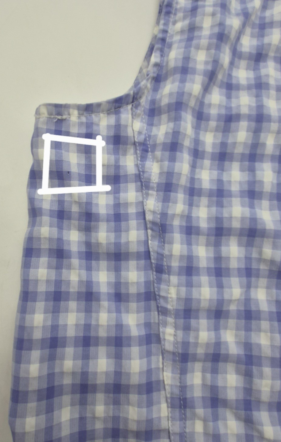 Eddie Bauer Women’s M Sleeveless Button Up Top Multicolor Plaid Nylon/Polyester