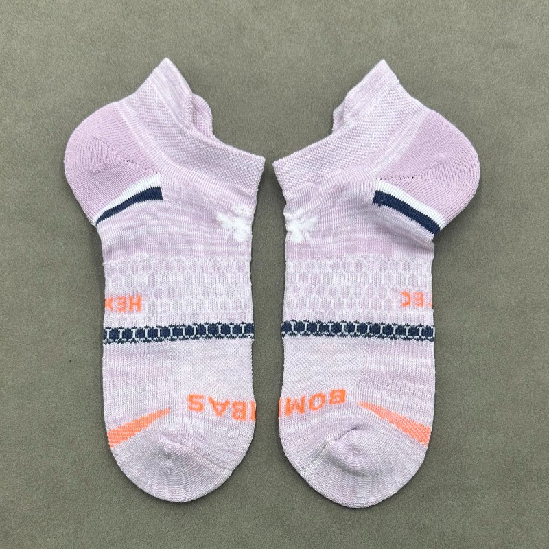 4 Pair Women’s All-Purpose Performance Ankle Socks Size Med 4 Colors Mix BOMBAS