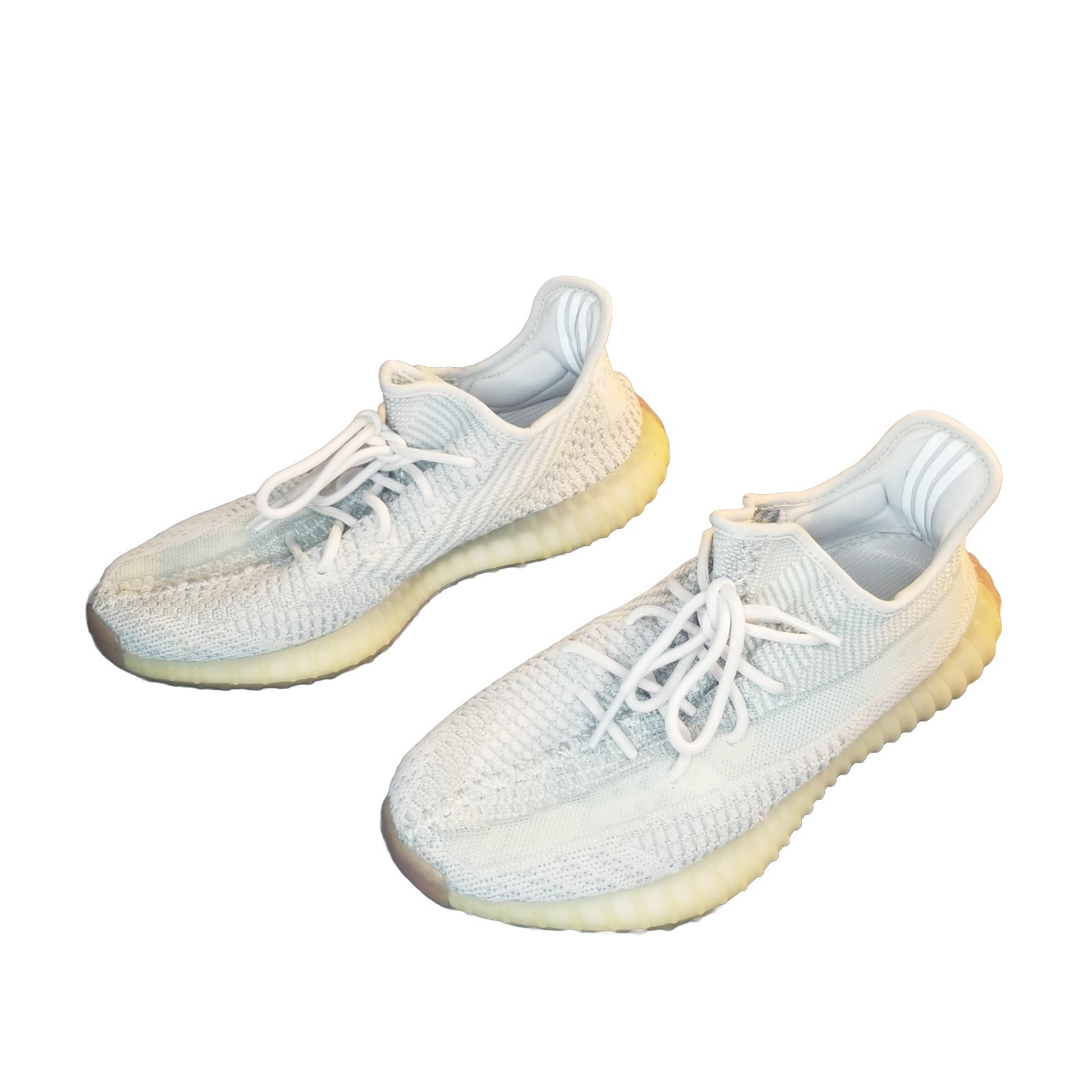 Adidas Yeezy Boost 350 V2 Citrin Men Size 10 Non Reflective Designer Shoe FW3042