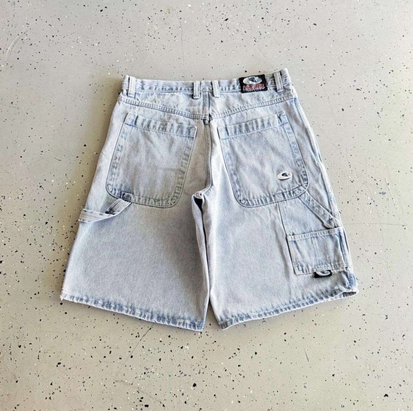 y2k 2000s GRAIL faded interstate baggy carpenter jorts made in usa rare