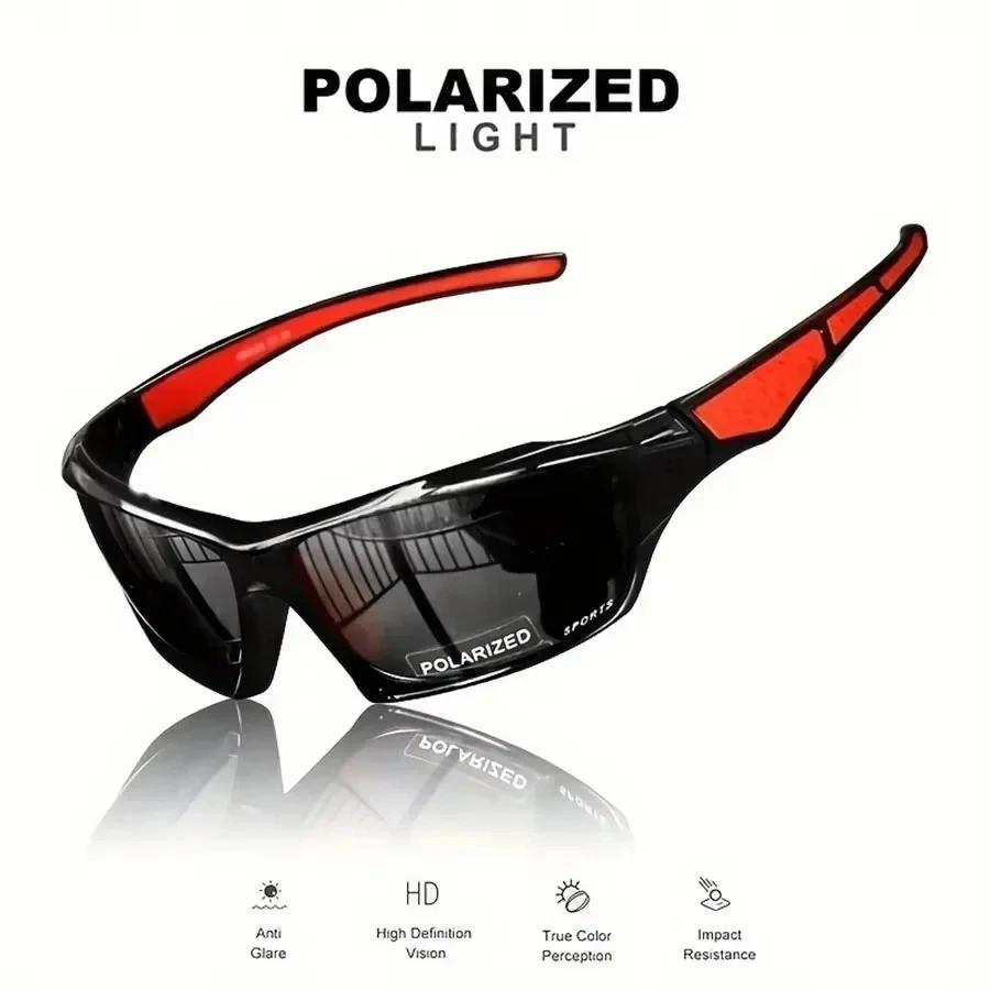 New 2025 Polarized Vertex Men AntiGlare Fishing Cycling Driving Sport Sunglasses