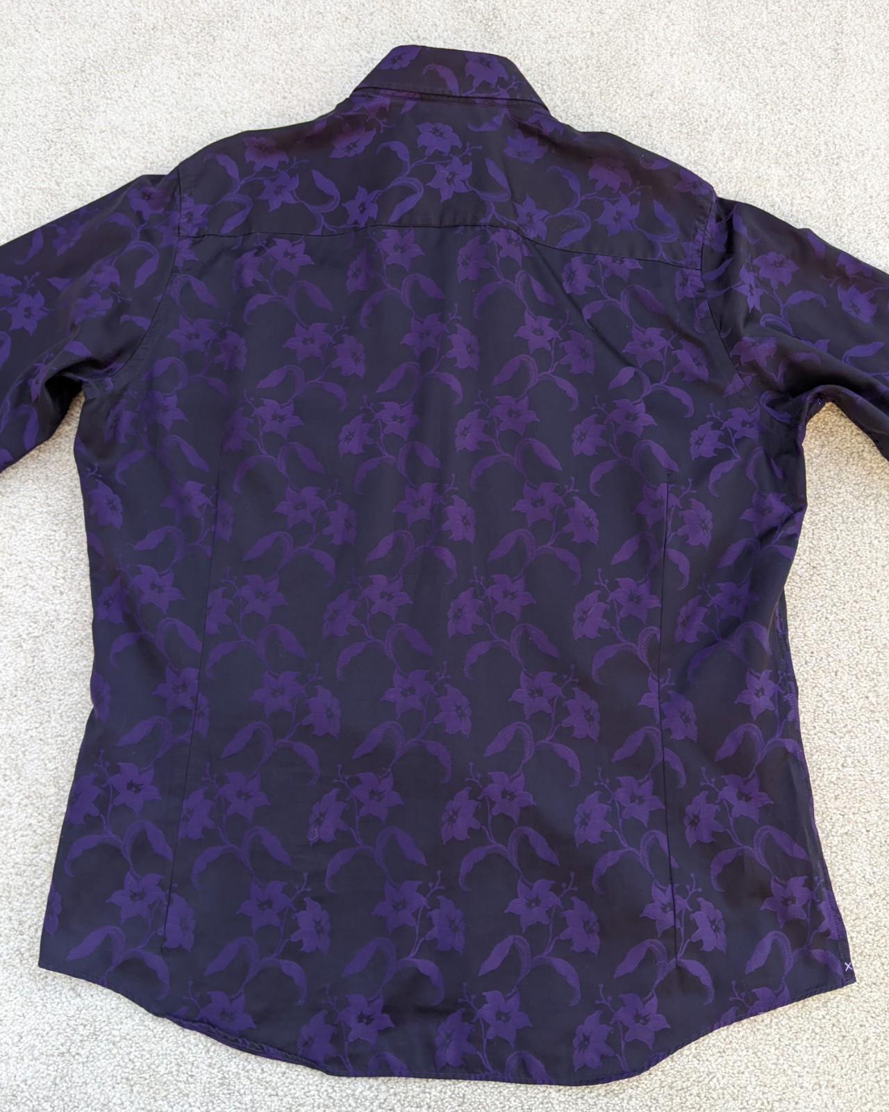 1 Like No Other Designer Shirt | Limited Edition Floral Jacquard Sz 5 XL 283/500