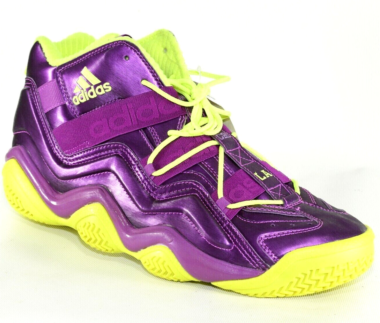 Adidas Top Ten 2000 Purple Crazy 8 CHI NYC LA Basketball Shoes G59159 Men’s 8.5