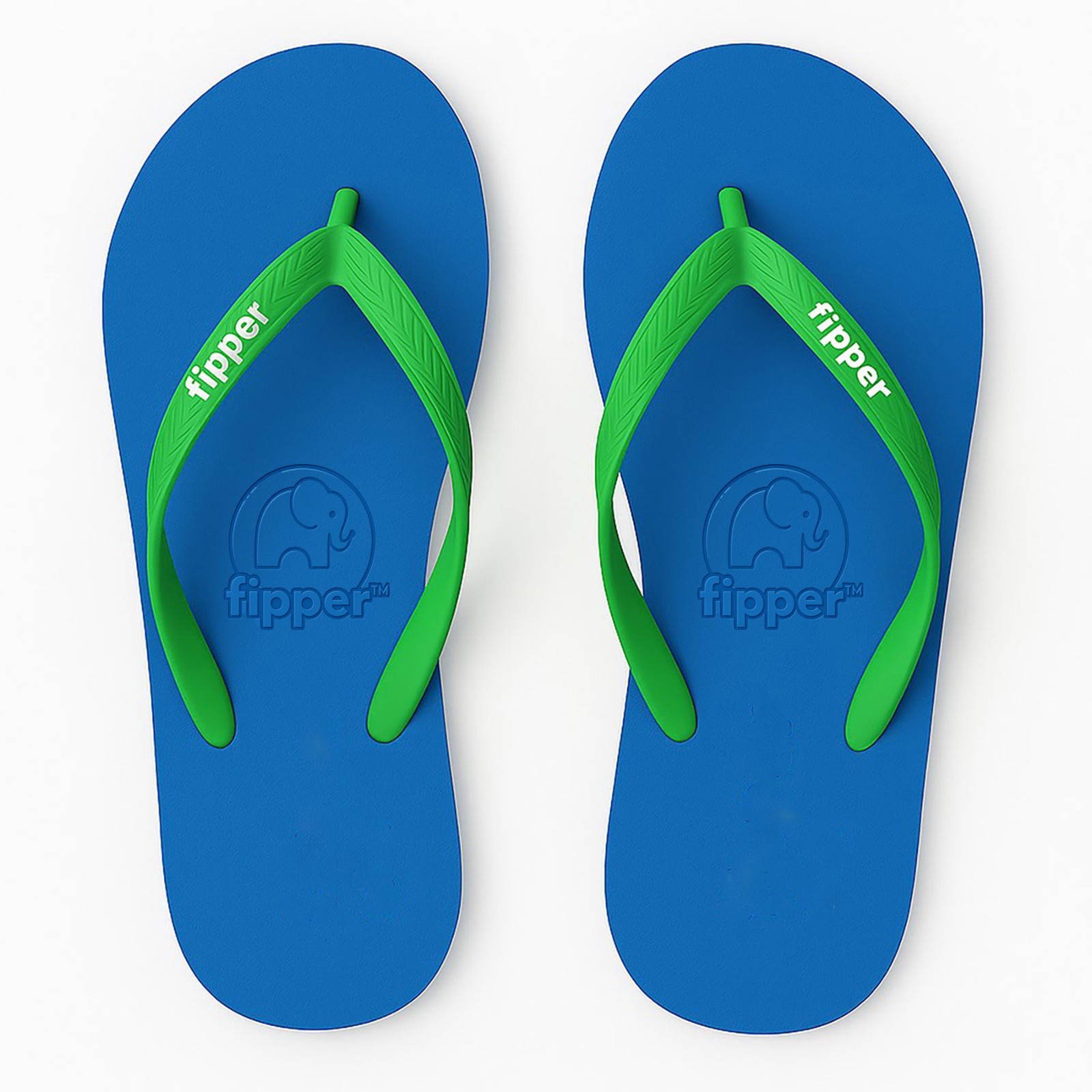 Fipper Joy Unisex Natural Rubber Flip Flops Anti-Slip Beach Sandals