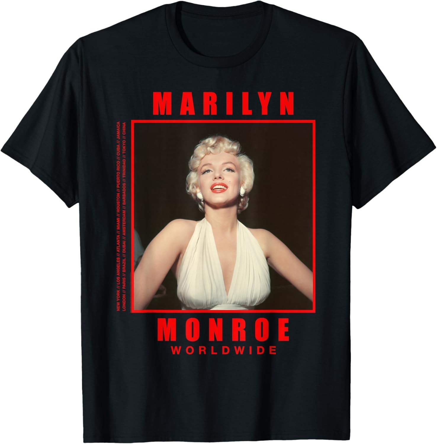 New Popular Marilyn Monroe Worldwide Unisex S-5XL Shirt A174