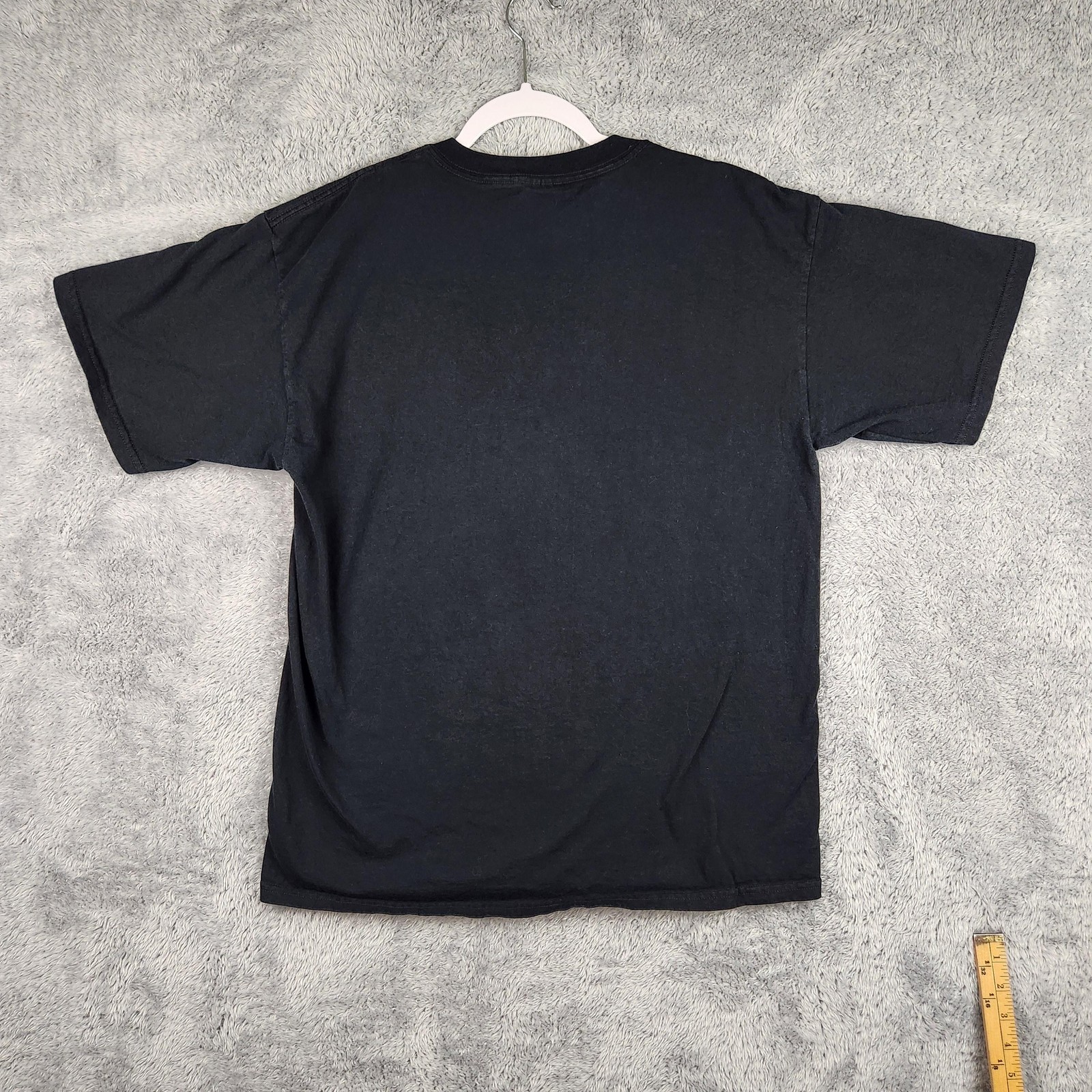 Vintage Shirt Train Mens Large Black Still Plays With Trains Graphic Railroad