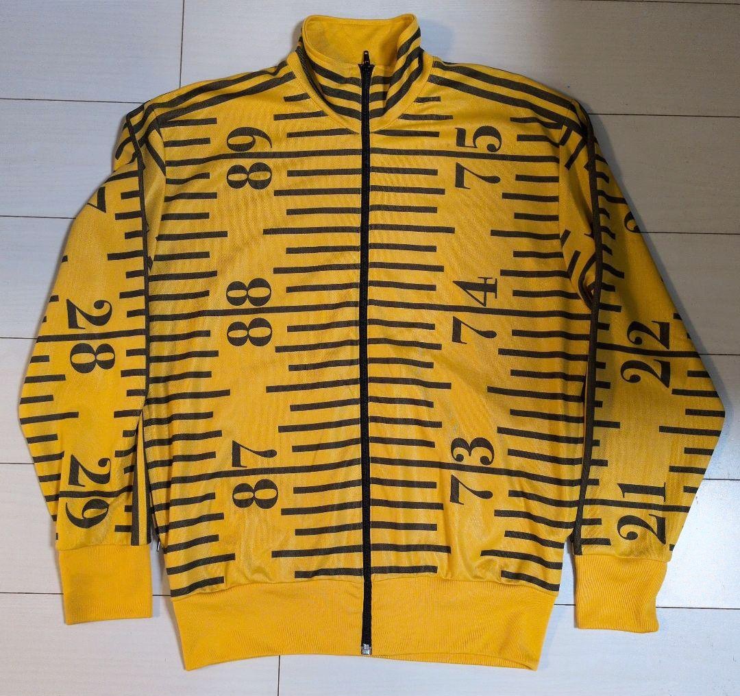 Adidas JEREMY SCOTT TAPE MEASURE Track shirt Jacket music firebird note Size L