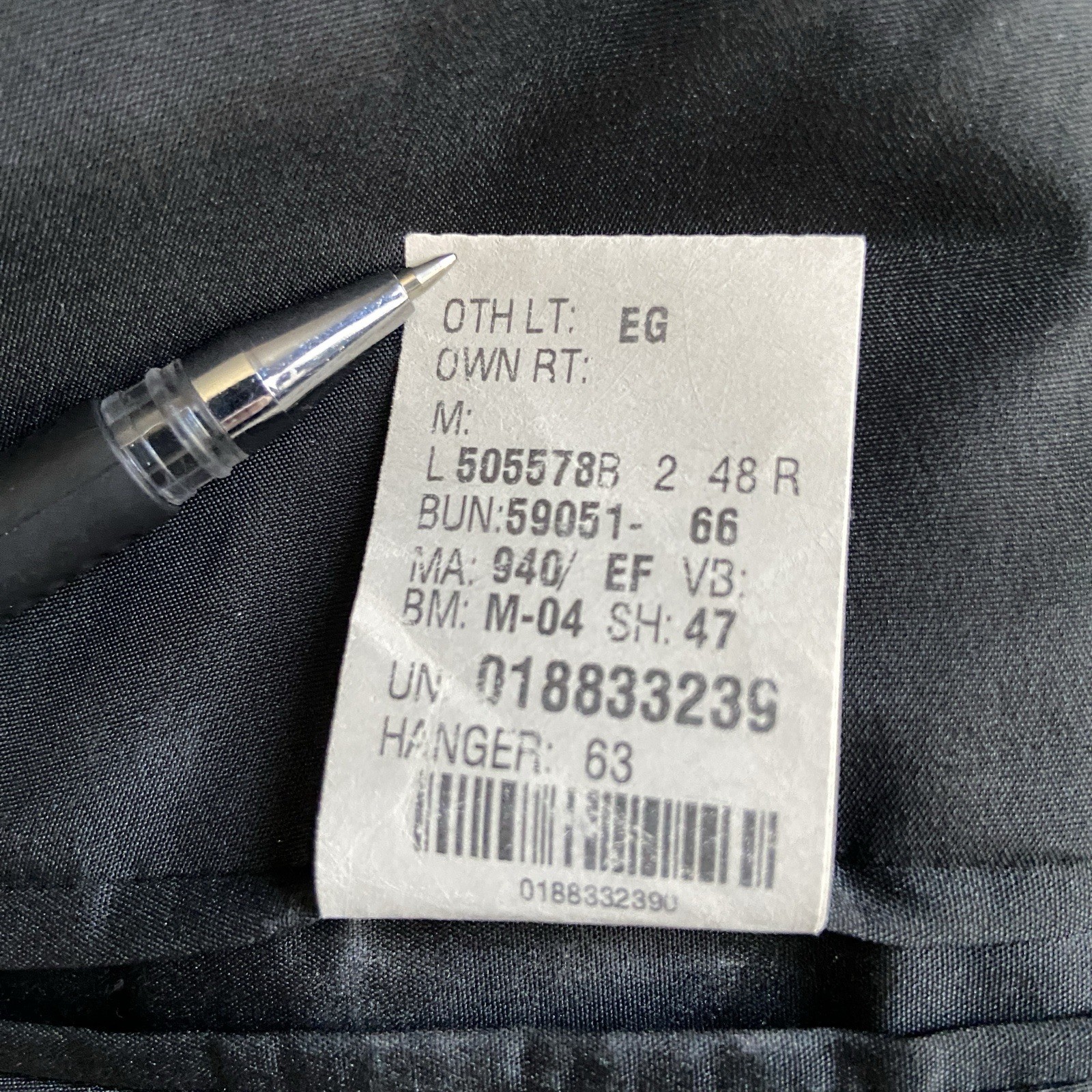 Ralph Lauren | Men’s Gray Wool Blend Sport Coat 48R 2-Button Notch Lapel