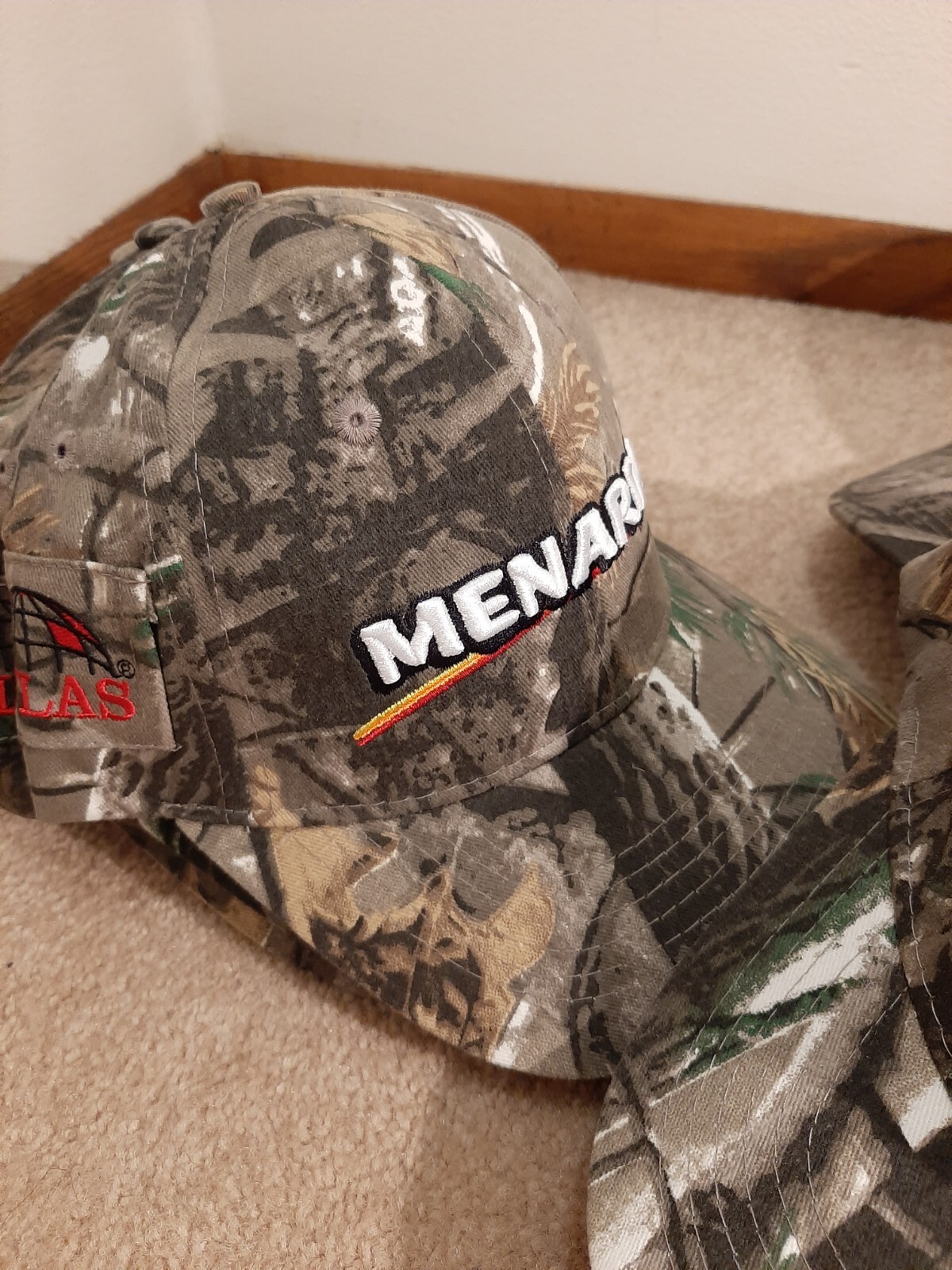 Brand New Men’s Menards MASTERFORCE ATLAS One Size Fits All Camouflage Hat Cap