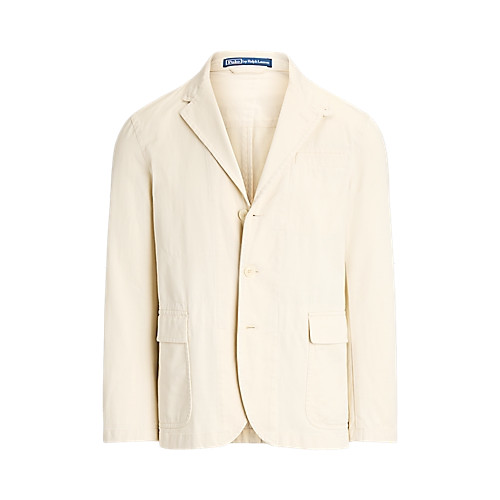 POLO RALPH LAUREN Modern Fit Washed Twill Suit Jacket, Off White, Size 38 R NWOT