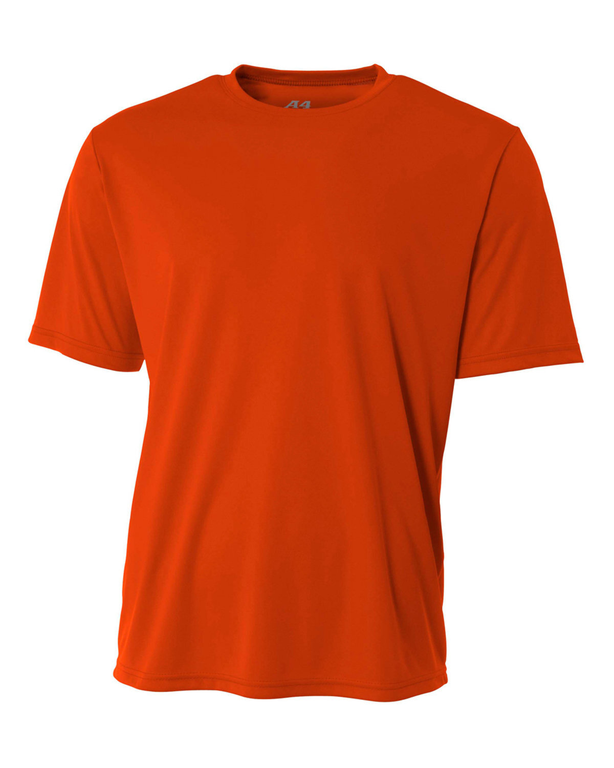 10 Pack Of A4 N3142 Mens 100% Polyester Cooling Performance Tee Stylish T-Shirt