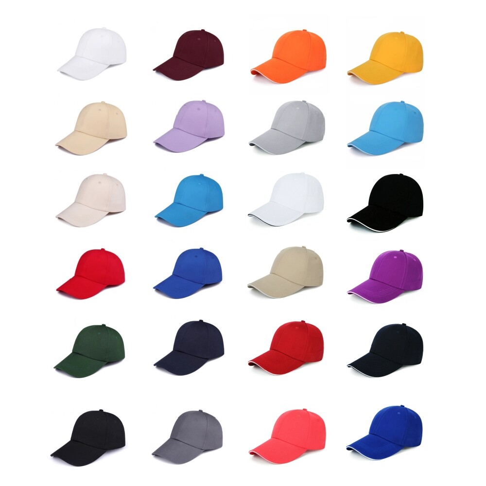 Classic Polo Style Cotton Baseball Cap Ball Dad Hat Adjustable Plain Solid 2026
