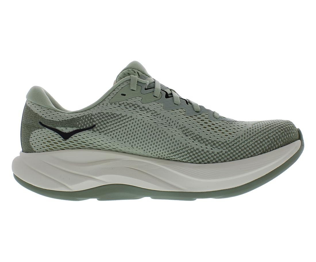HOKA Mens’ Rincon IV Synthetic Textile Running Sneakers – Eucalyptus