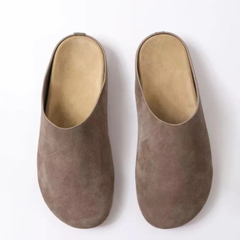 Suede Clogs for Women – Modern Sleek Design, Slip-On Comfort-Bareroots|124887