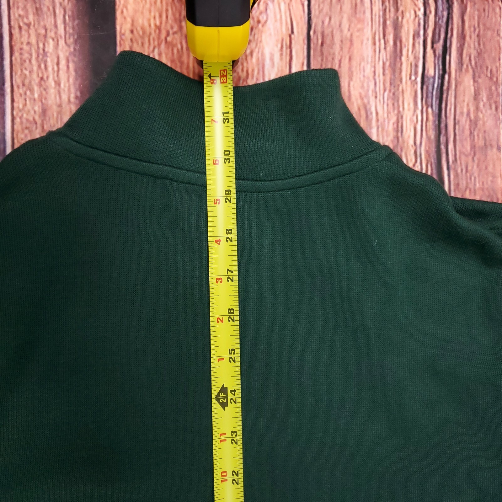 CLUB ROOM Men’s 1/4 Zip Pullover Sweater Green Size L