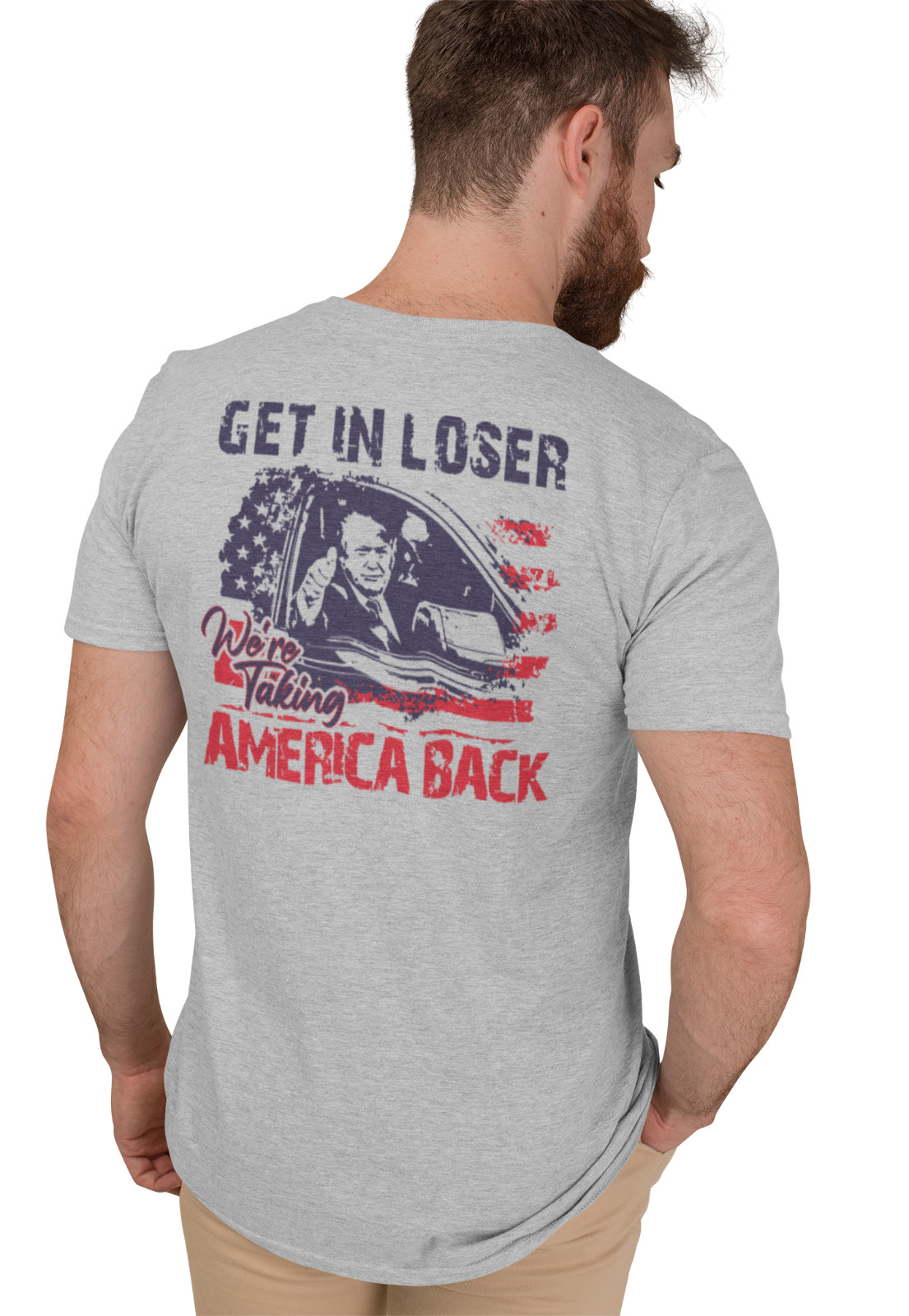 Donald Trump President MAGA T-shirt Funny 2024 Elections Trump 47 Political Tee