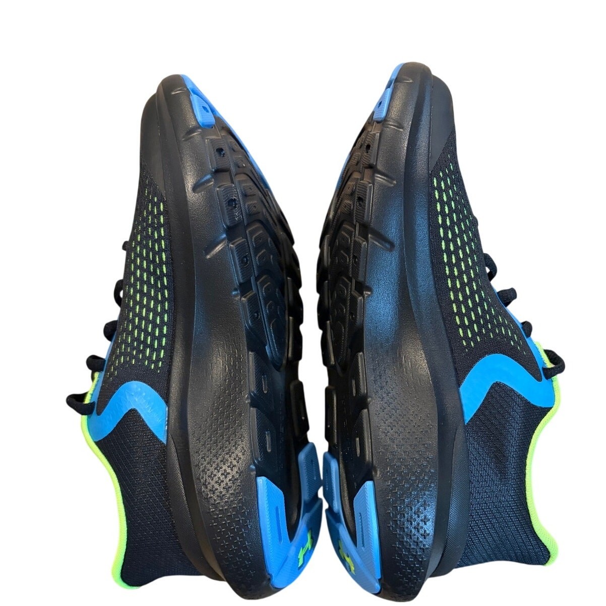 Under Armour Rogue 5 AL PS ‘Black Hyper Green’ 5Y Athlethic Shoe