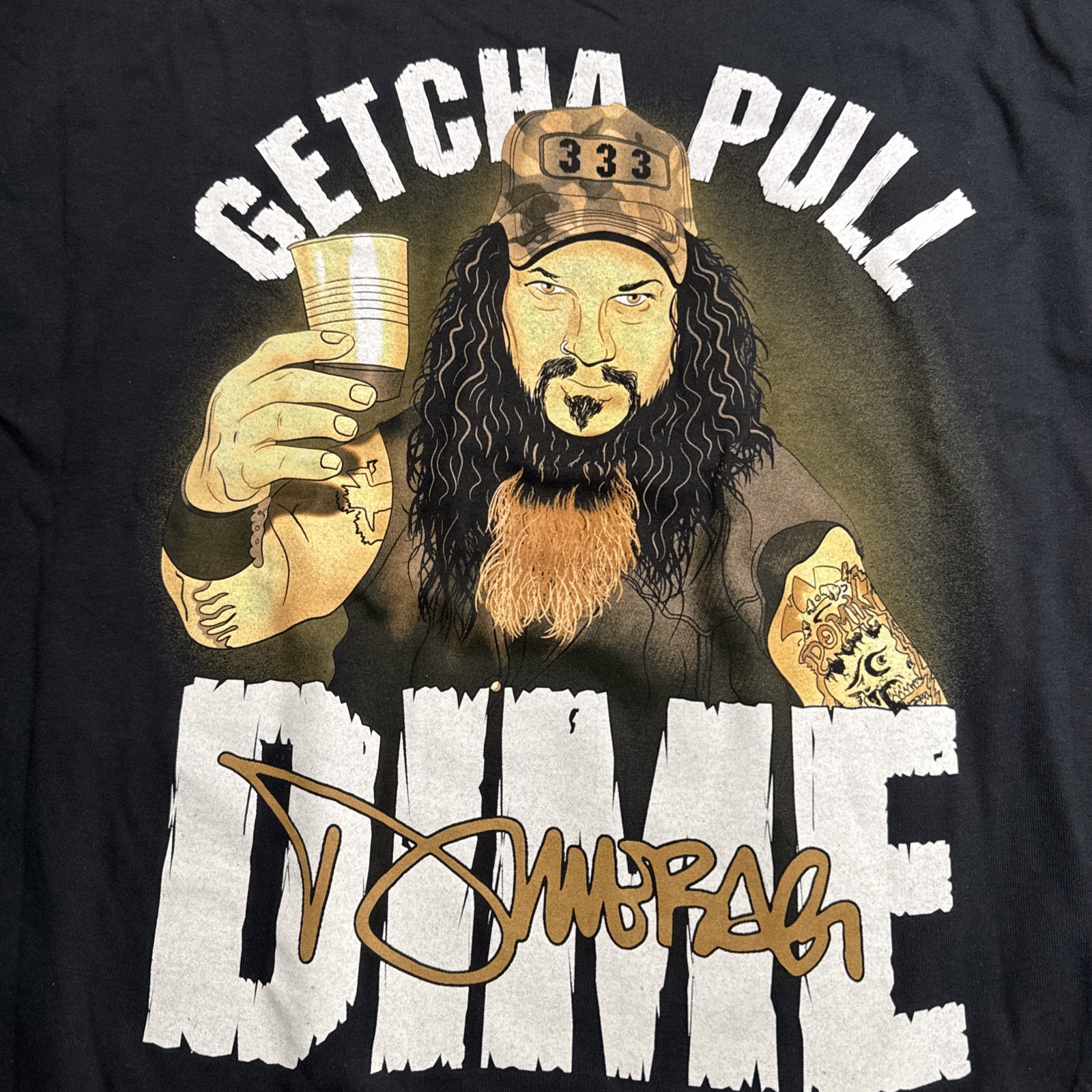 Getcha Pull Dimebag Darrell Tour T-shirt size 2XL