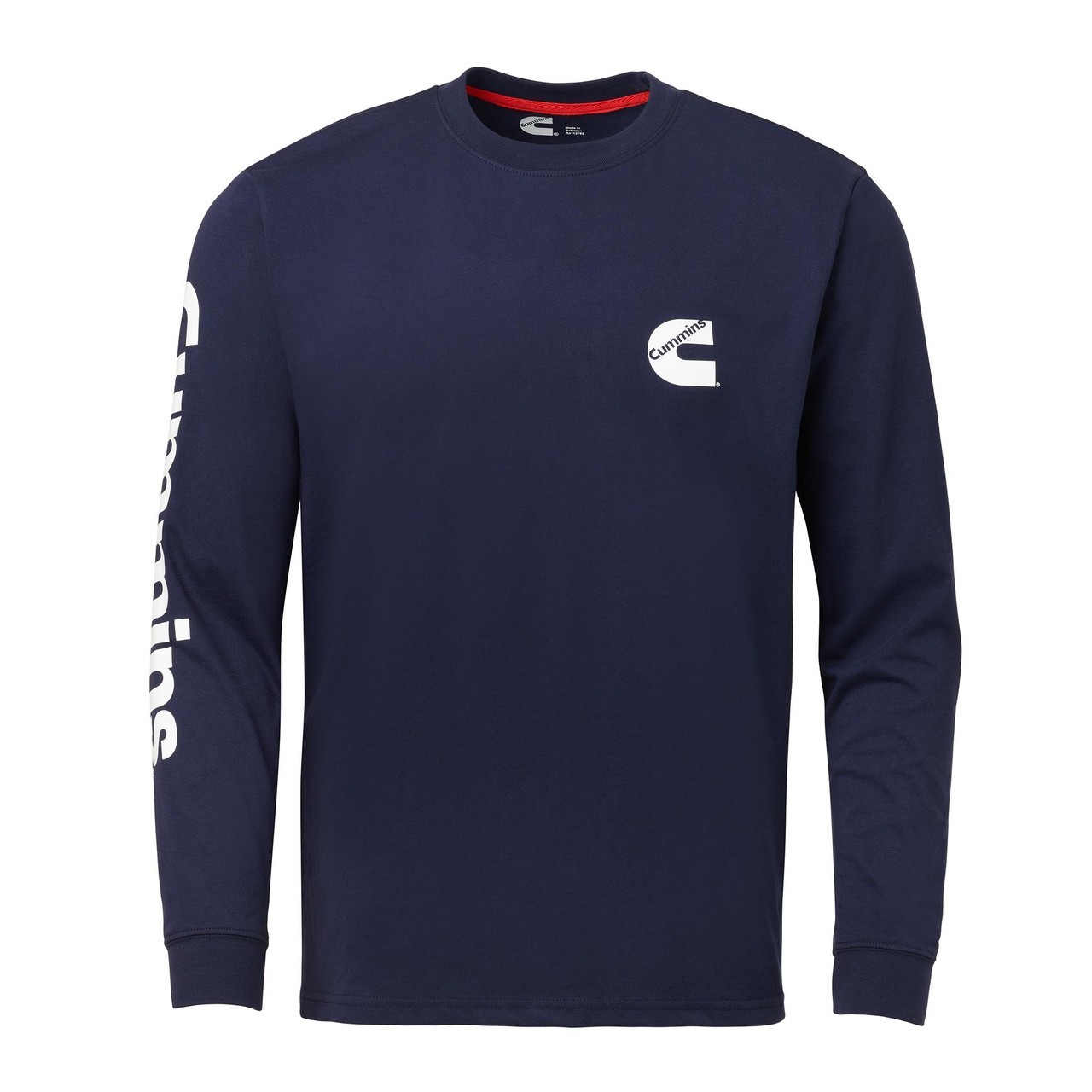 Cummins Long-sleeve T-shirt- NAVY BLUE – SIZE LARGE – CMN35338