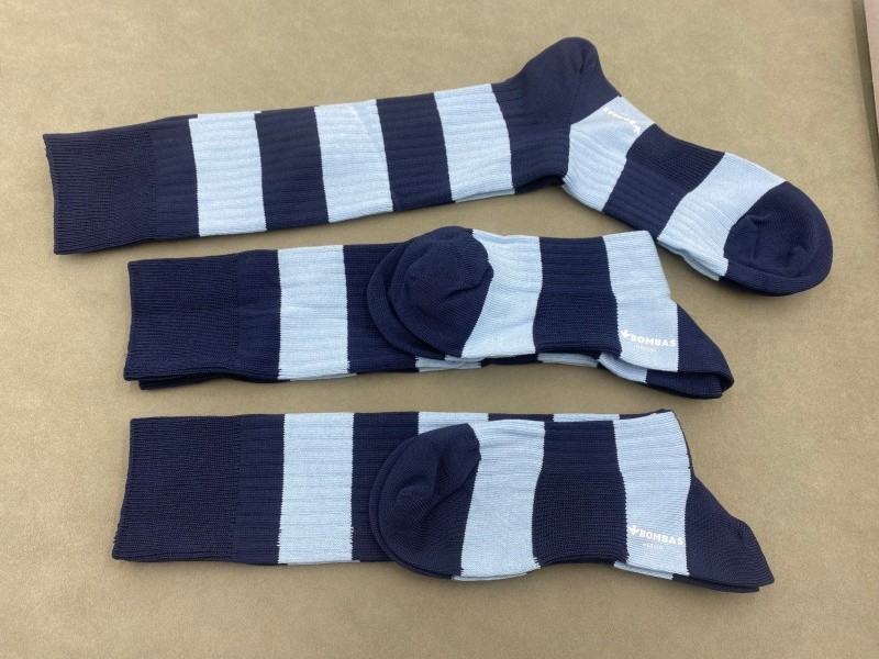 3 pairs Brand New Bombas Women’s Knee High Sock Size M 8-10.5 Blue