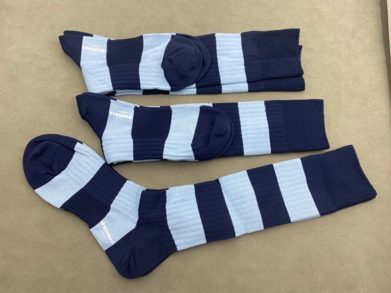 3 pairs Brand New Bombas Women’s Knee High Sock Size M 8-10.5 Blue