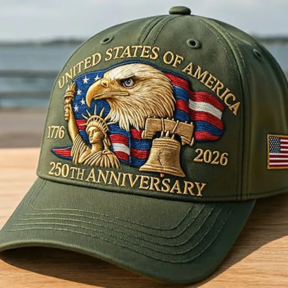 Baseball Cap United States 250th Anniversary Hat Suitable for Multiple Events