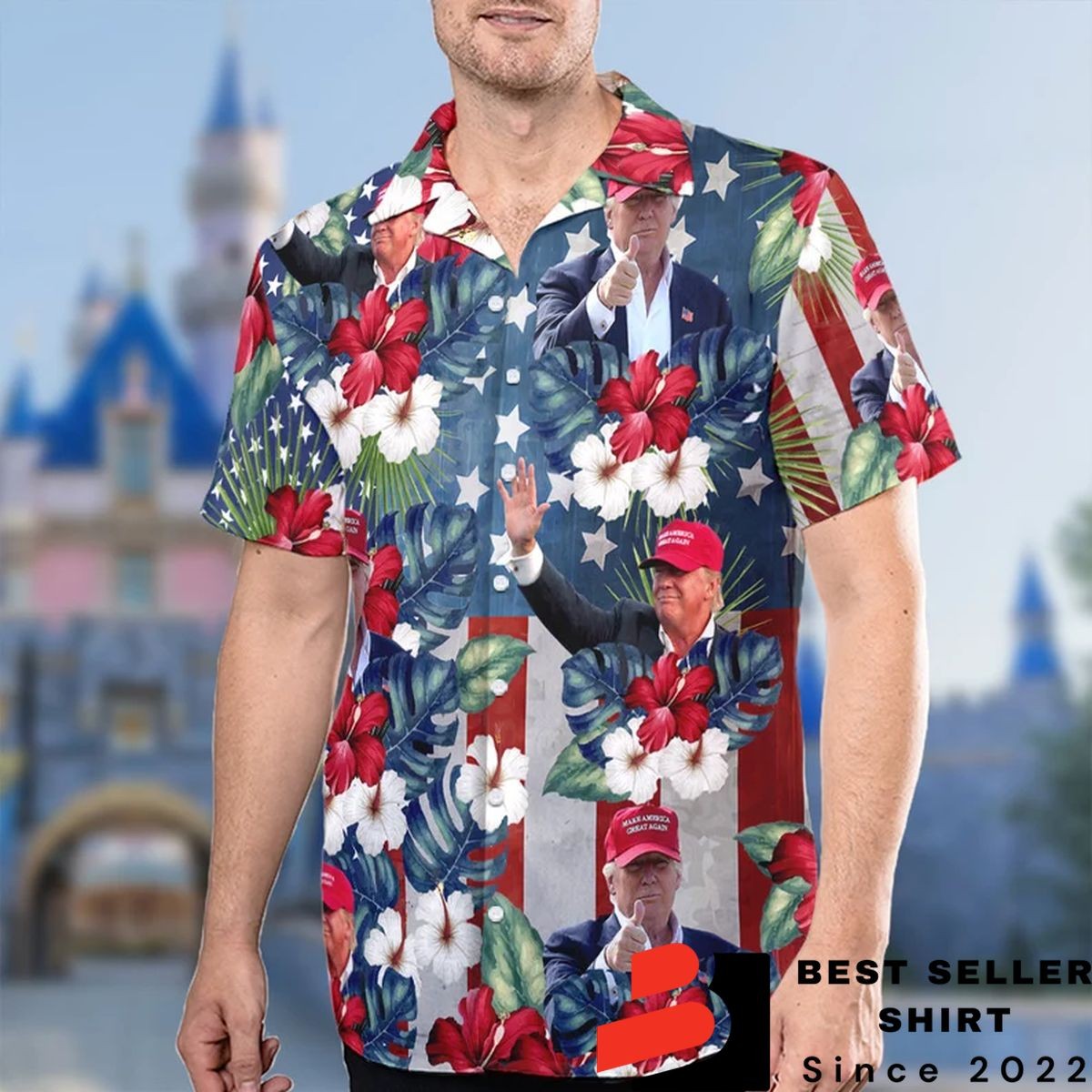 President Trump Election Make 4th July Great Again Hawaiian Shirt