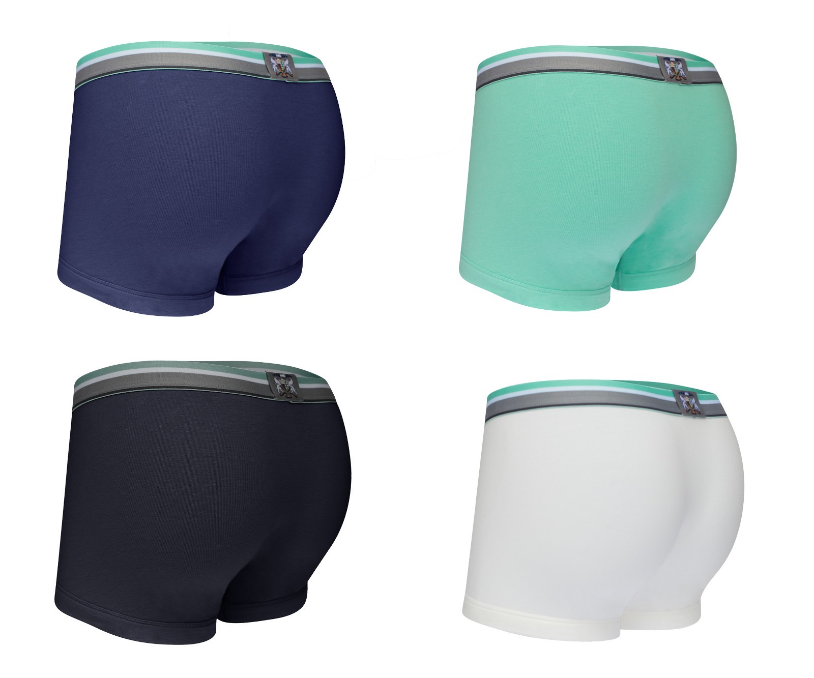 3-Pack English Drape Underwear Boxer Brief