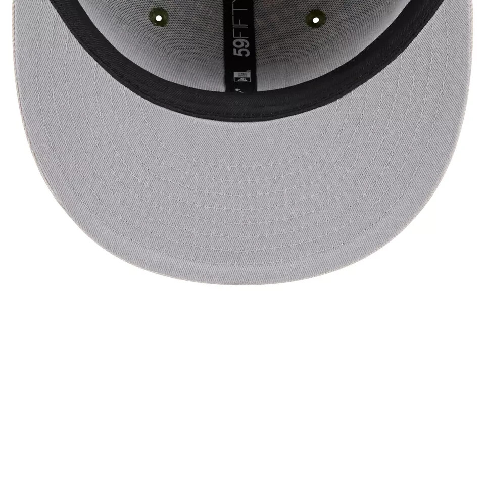 New Era 59Fifty Hat Basic Los Angeles Dodgers Black Fitted POLYESTER HAT 7 1/4