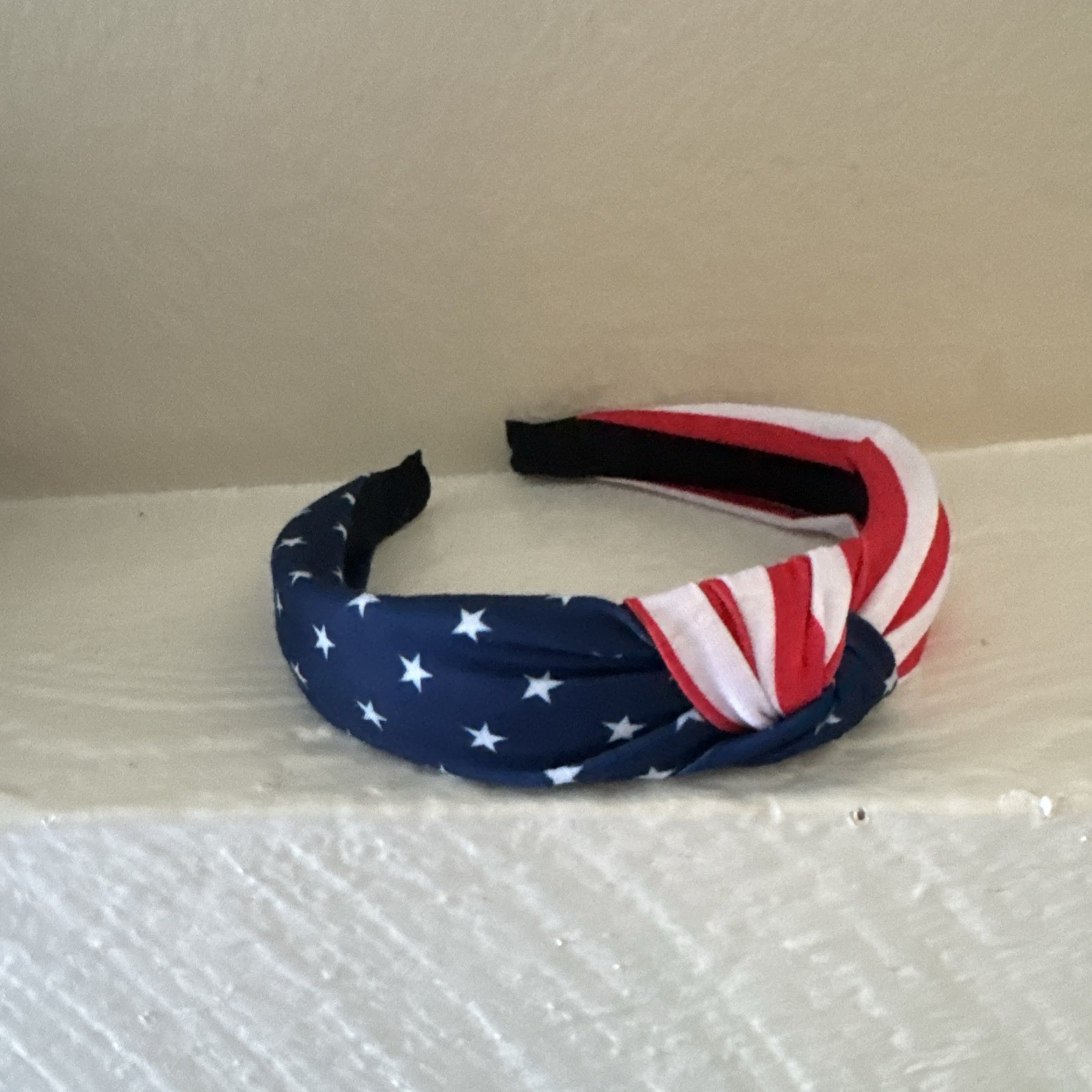 4th of July,Independence Day 250th,Women’s Headbands -Knotted American Flag Top