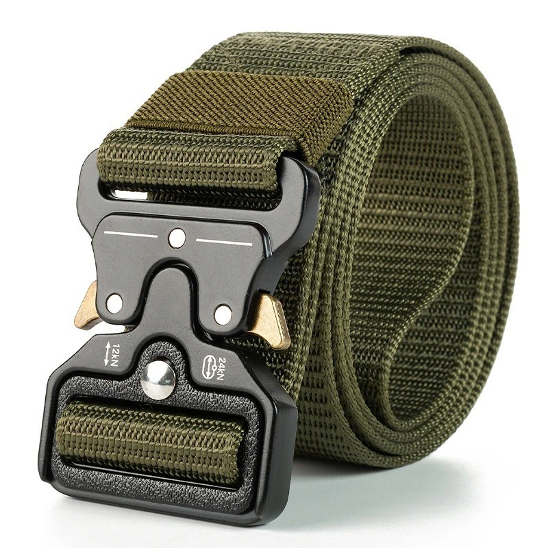 Men’s Casual Tactical Belt Military Style Quick Release Adjustable Waistband