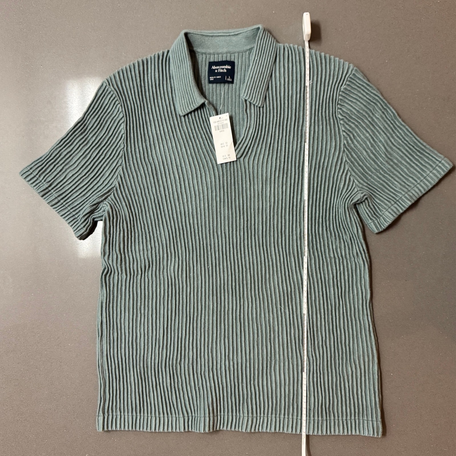 Abercrombie & Fitch Sweater Polo – Men – Size L – NWT