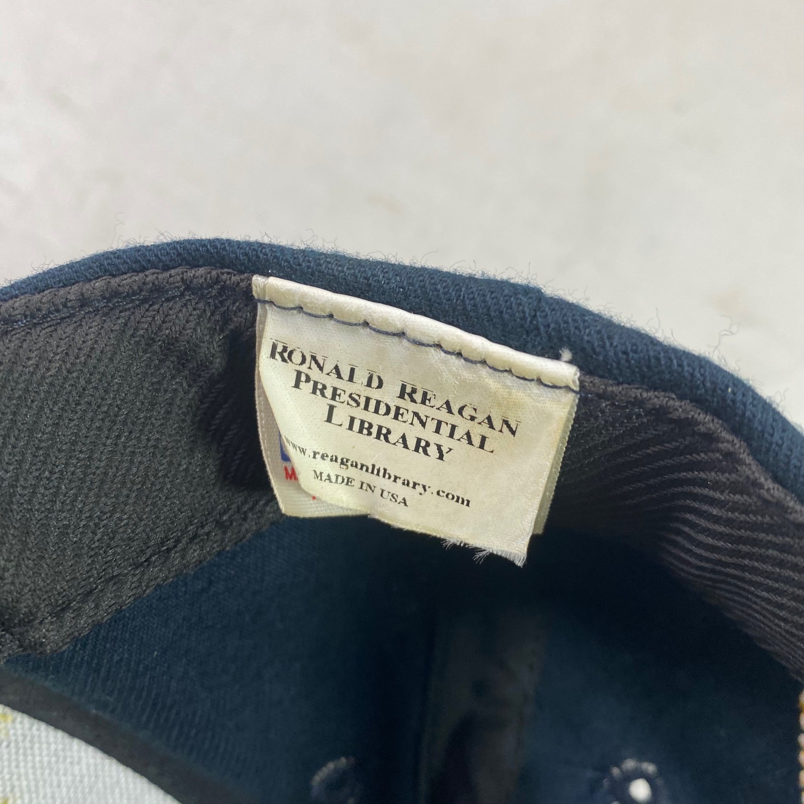 USS Ronald Reagan CVN 76 Navy Command Ball Cap Hat Peace Through Strength