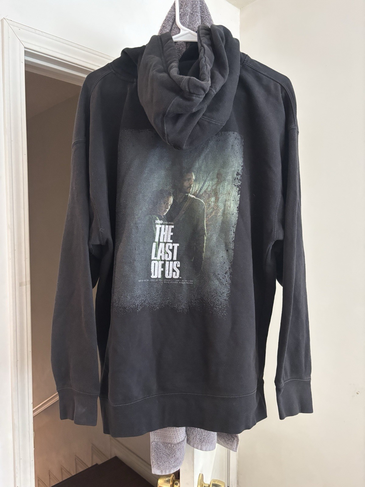 The Last of Us Season 1 Promo Hoodie Sz XL Men’s HBO Max Tv Show PlayStation