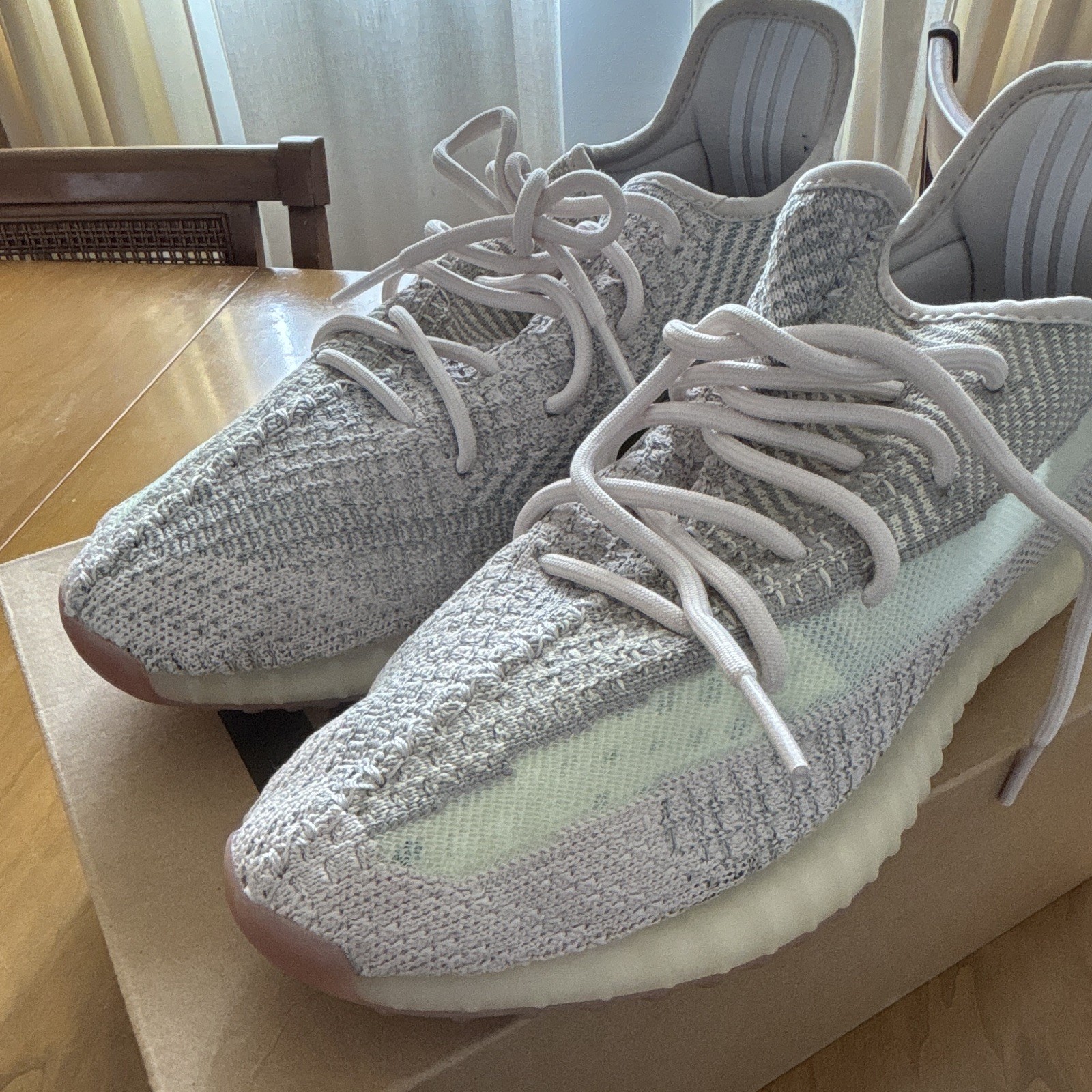 adidas Yeezy Boost 350 V2 Citrin Reflective FW5318 Men’s Primeknit Gray
