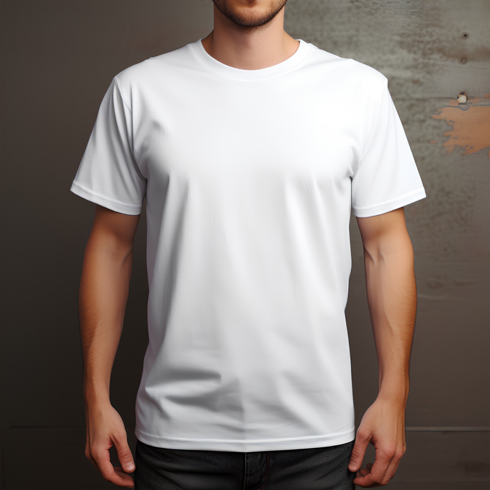 5 PACK PLAIN WHITE MENS HEAVY COTTON 2X, 3X, 4X SHORT SLEEVE T SHIRT BIG & TALL
