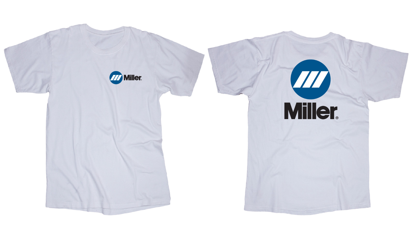 Miller Welding logo white t-shirt