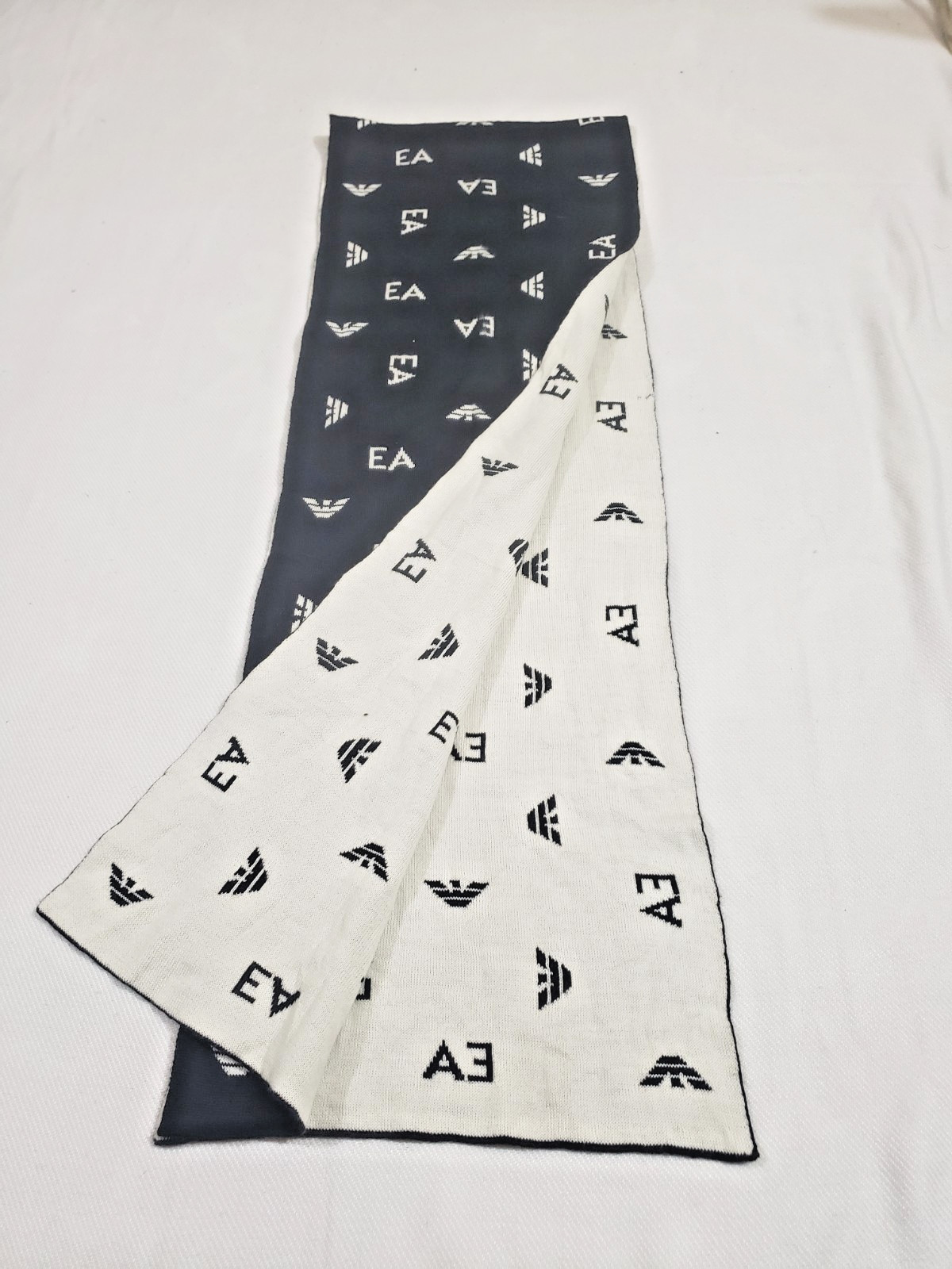 EMPORIO ARMANI RN#103723 Muffler Scarf Wool