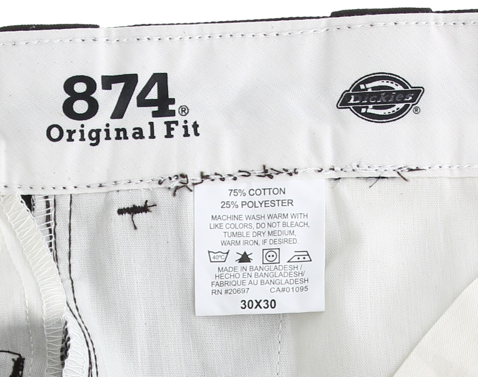 Dickies Men’s Work Pants 874 Original Fit Reinforced Straight Leg 4-Pocket Pants