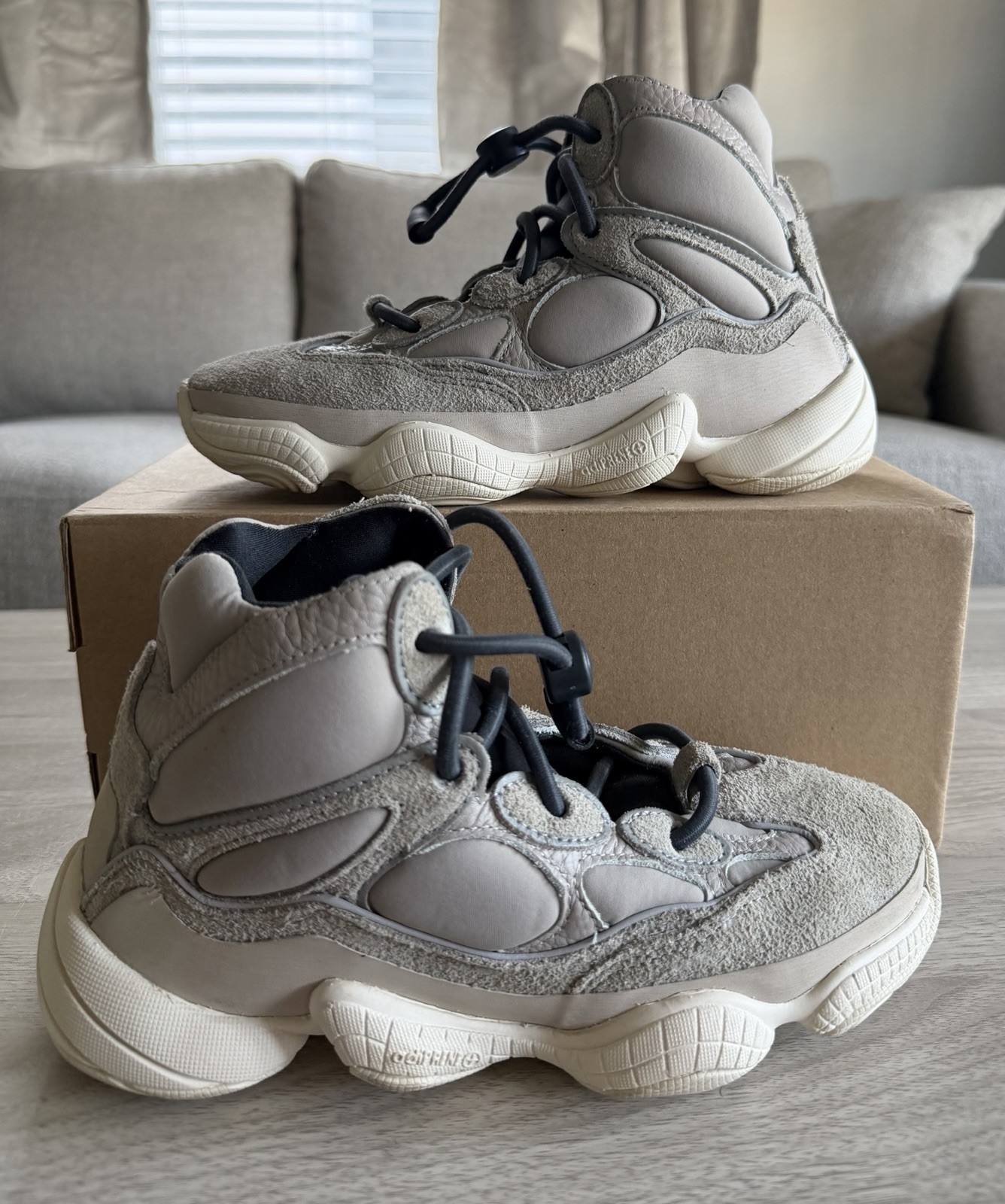 Adidas Yeezy 500 High Mist Stone (GV7775) Size 5 Men’s
