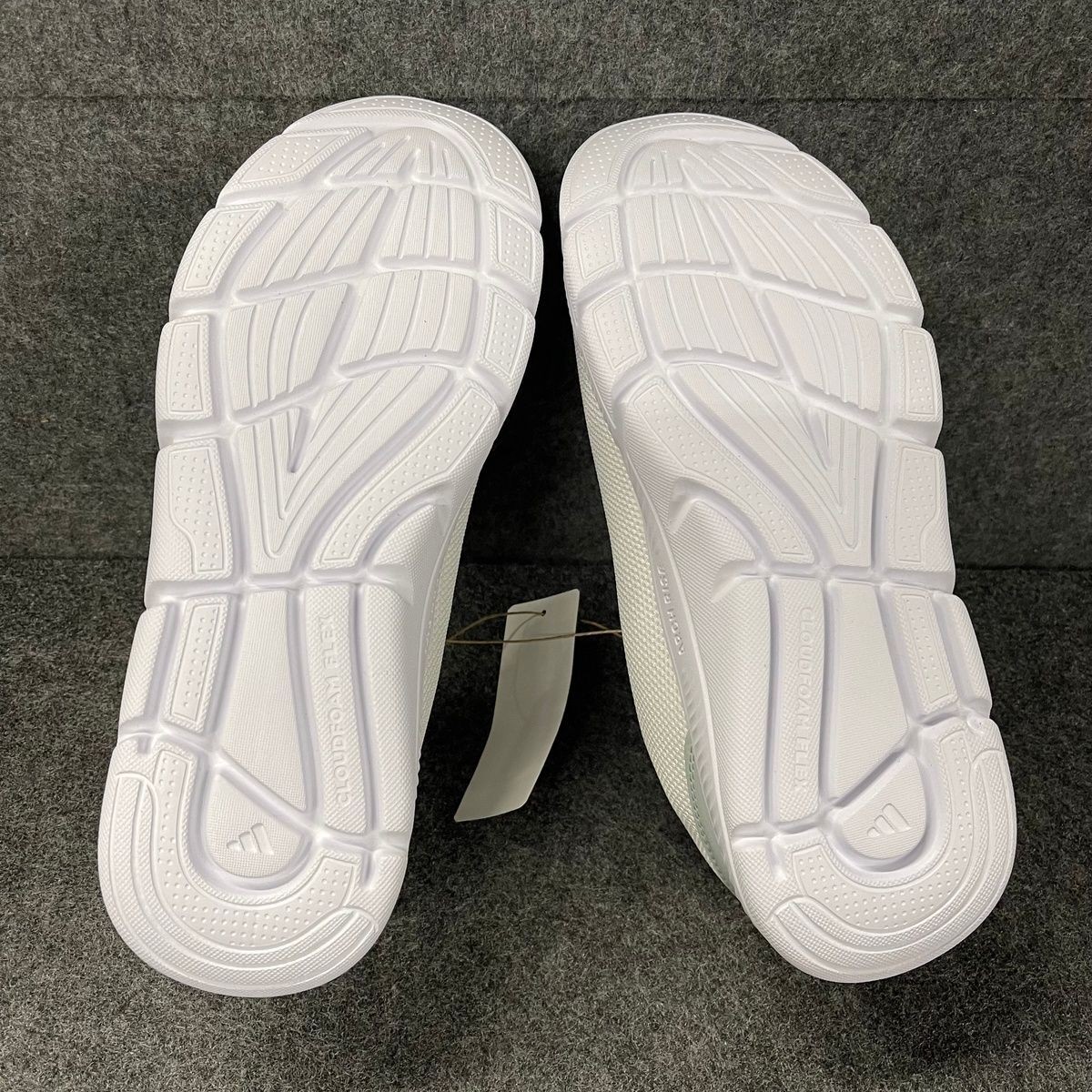 ADIDAS Cloudfoam Flex Laces Sneaker Women’s Size US 10 White JS4891