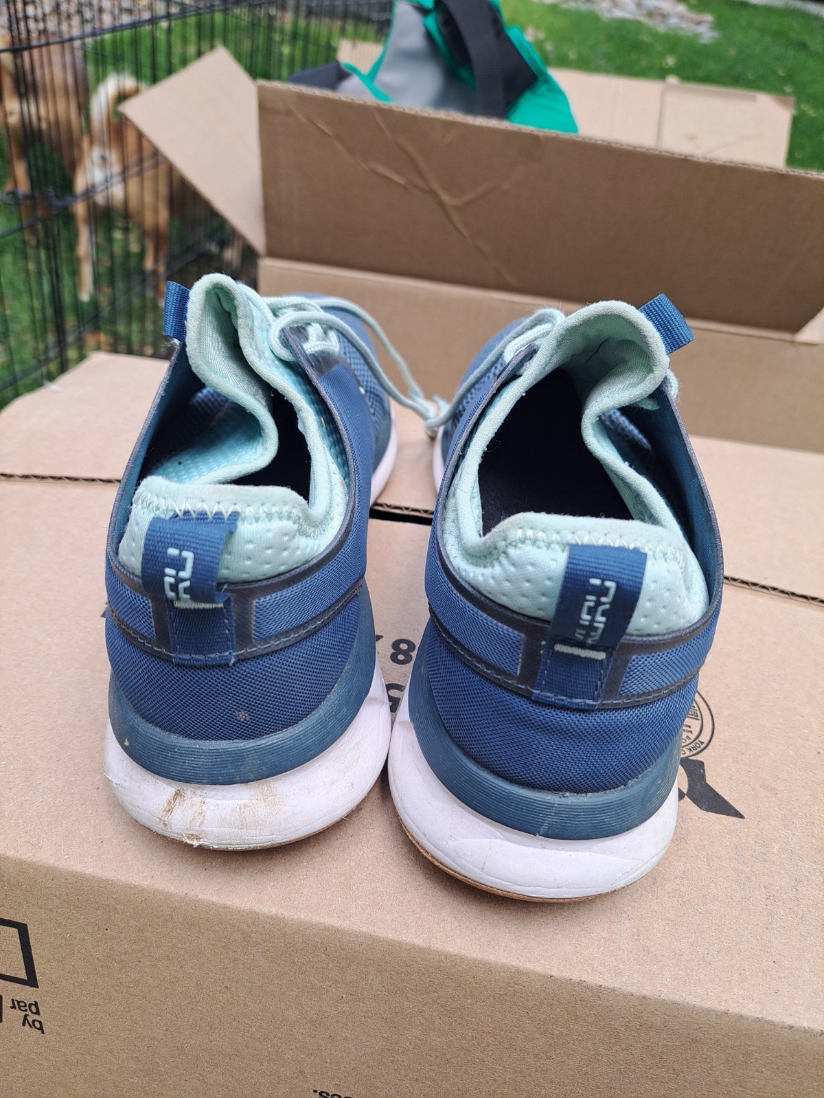 kuru cloud womens shoes 8.5 blue