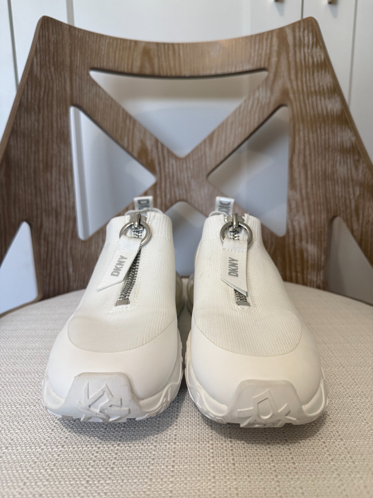 Brand New DKNY White sneakers